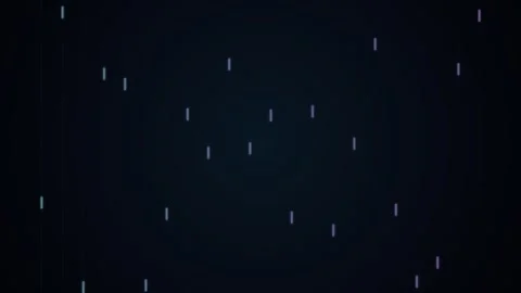 Abstract neon vertical lines falling on a dark digital background Stock Footage 335942202