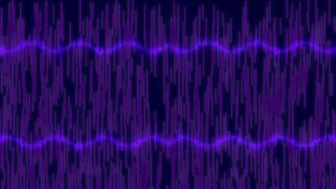 Abstract Neon Wave Background Loop - Synthwave Equalizer Visualizer for Mus.. Stock Footage 336880804