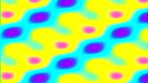 Abstract Neon Wave Pattern Background with Vibrant Geometric Colors Stock Footage 339496009