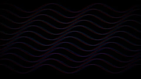 Abstract Neon Wave Transition Background Overlay on Dark Empty Space Stock Footage 336836458