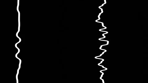 Abstract Neon Wavy Line Grid Motion Graphics Video Overlay Stock Footage 344835003