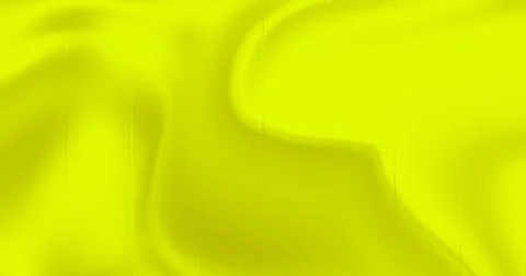 Abstract Neon Yellow Liquid Wave Background Stock Illustration