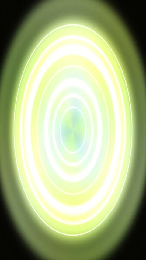 Abstract neon_rings gradient animated background with citrus deep colors Stock Footage 331261038