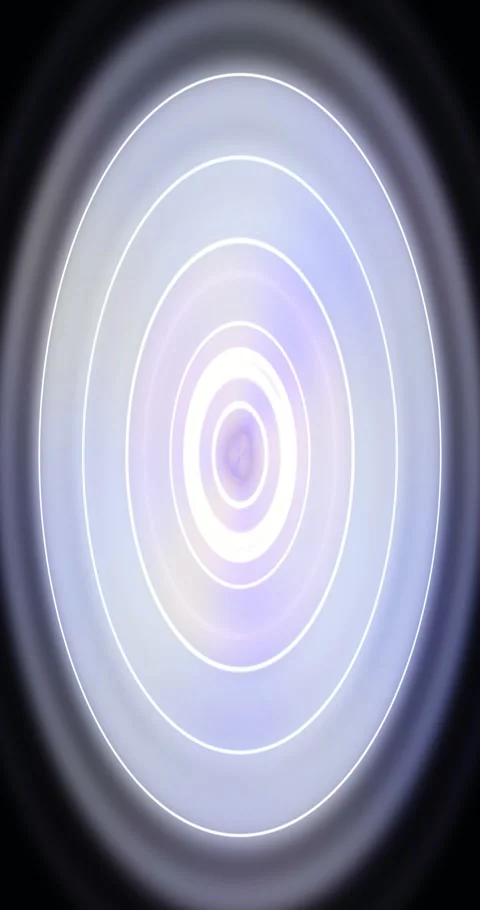 Abstract neon_rings gradient animated background with cobalt deep colors Video stock 331316134