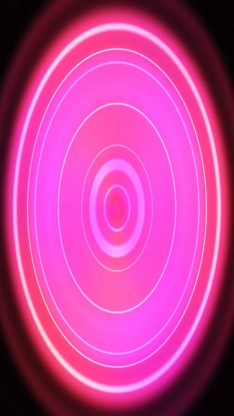 Abstract neon_rings gradient animated background with orchid deep colors Stock Footage 331713930