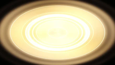 Abstract neon_rings gradient animated background with amber mid colors Stock Footage 331736028
