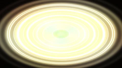 Abstract neon_rings gradient animated background with vermillion mid colors Stock Footage 332099451