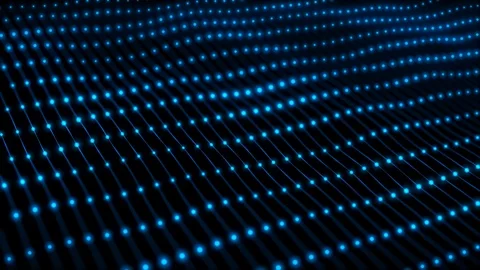 Abstract net connection motion background loop blue 스톡 동영상 98995673