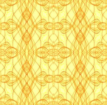 Abstract netting pattern yellow orange Stock Illustration