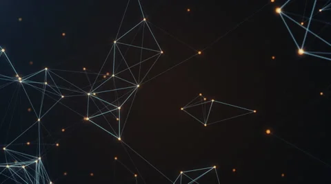 Abstract Network Animation 4k Stock Footage 63797153