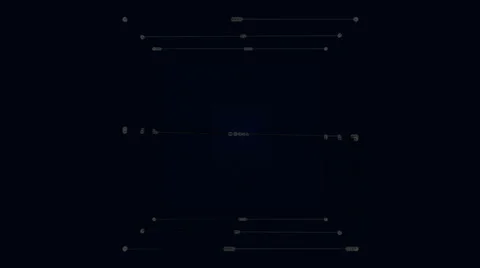 Abstract network animation Stock Footage 59534729