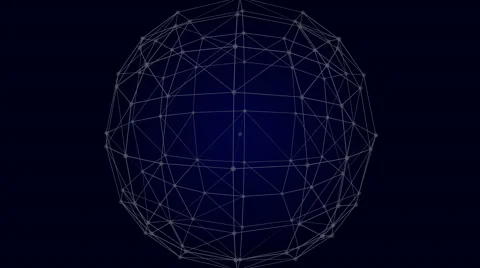 Abstract network animation Stock Footage 59536515