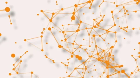 Abstract network animation. Stock Footage 63662310