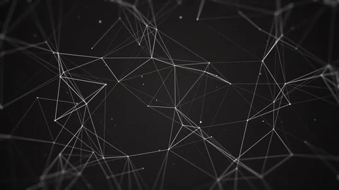 Abstract network animation Stock Footage 98995011