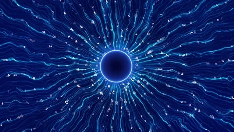 Abstract Network Background. ai big brain data Flow design data speed blockchain Stock Footage 341903464