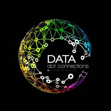 Abstract network connection background Abstract network connection. Vector... Stock Photos