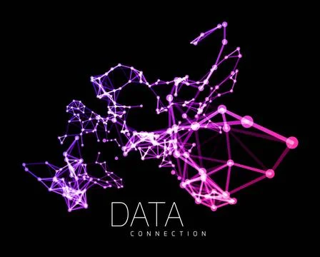 Abstract network connection background Abstract network connection. Vector... 写真素材