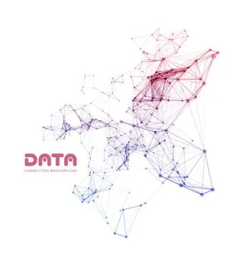 Abstract network connection background Abstract network connection. Vector... 스톡 사진
