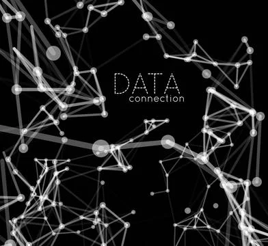 Abstract network connection background Abstract network connection. Vector... 写真素材