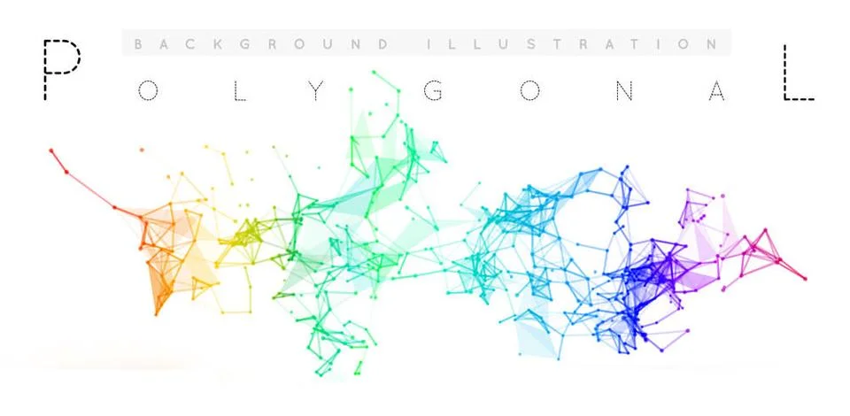 Abstract network connection background Abstract network connection. Vector... Stock Photos