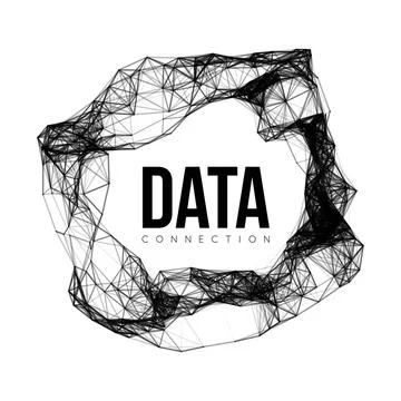 Abstract network connection background Abstract network connection. Vector... 写真素材