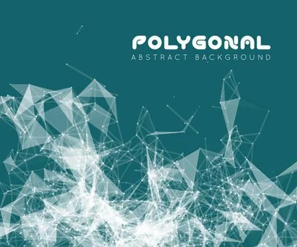 Abstract network connection background Abstract network data connection. V... Foto stock