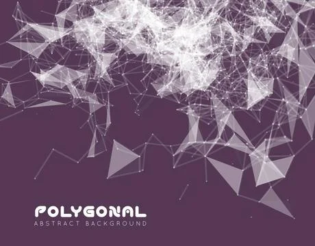 Abstract network connection background Abstract network data connection. V... Stock Photos