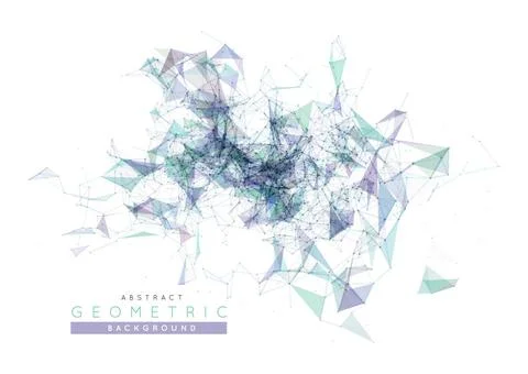 Abstract network connection background Abstract network data connection. V... Stock Photos