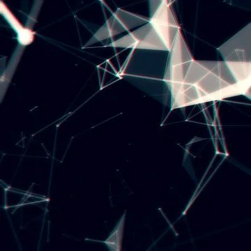 Abstract network connection background Abstract network data connection. T... Stock Photos