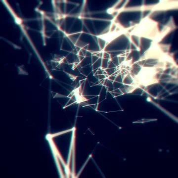 Abstract network connection background Abstract network data connection. T... 스톡 사진