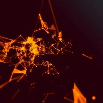 Abstract network connection background Abstract network data connection. T... 스톡 사진