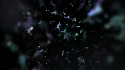 Abstract network connection background. Background of cybernetic particles. 스톡 동영상 114752049