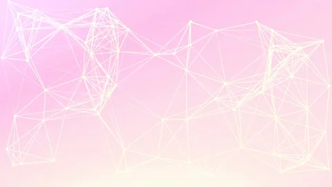 Abstract Network Connection Background - Digital Technology Concept Stock Footage 332549581