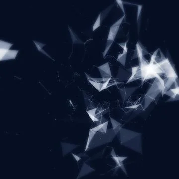 Abstract network connection background Stock Illustration