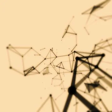 Abstract network connection background Stock Illustration