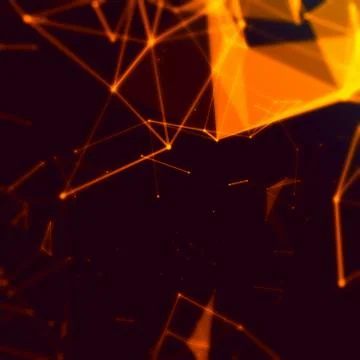 Abstract network connection background Stockillustratie