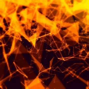 Abstract network connection background Stock Illustration