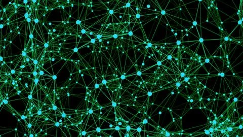 Abstract network connection background,  Molecules And Communication Stock Illustration