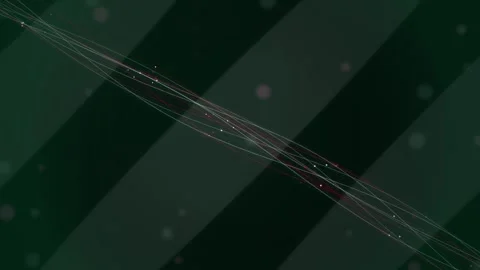 Abstract Network Connection Flowing Through Dark Diagonal Stripes Background Stock Footage 346659678