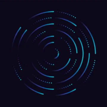 Abstract network connection. icon logo design. Vector Illustration Stock Illustration