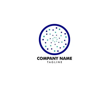 Abstract Network Connection Icon Logo Design Vector Illustration Illustration