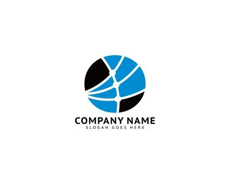 Abstract Network Connection Icon Logo Design Vector Illustration Illustration