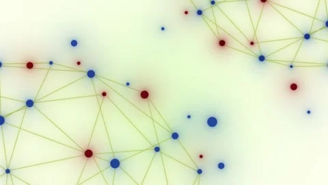 Abstract Network Connections Stock Footage 289133234