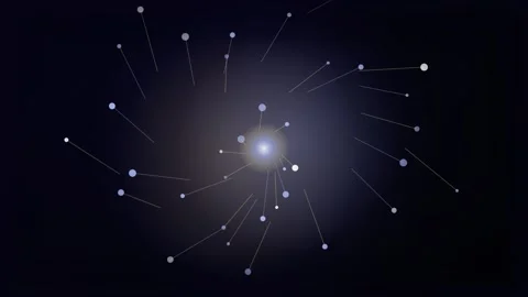 Abstract Network Connections Stock Footage 340596346
