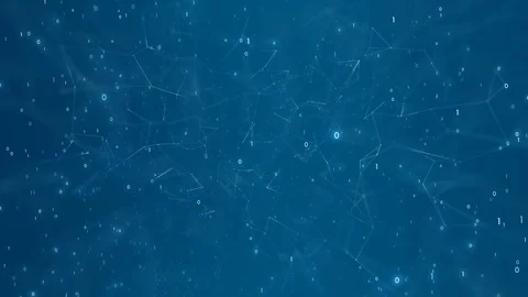 Abstract network data cyberspace background 動画素材 106156169