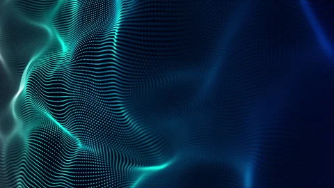 Abstract network of digital particles Stock-Footage 278534619