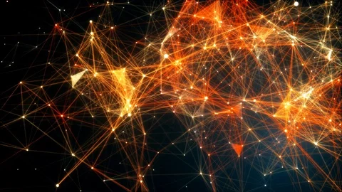 Abstract network Stock Footage 111802001