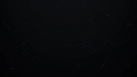 Abstract network of glowing lines and shapes against a dark background Stock Footage 324890599