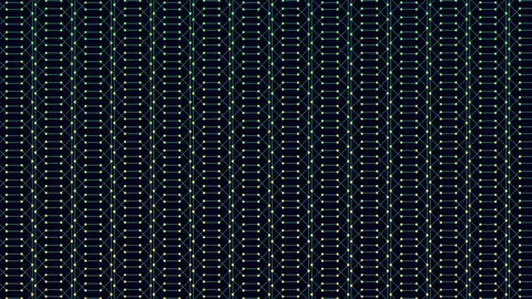 Abstract network grid background with connected nodes and glowing lines Stock Footage 333187889