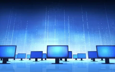 Abstract Network Stock Illustration